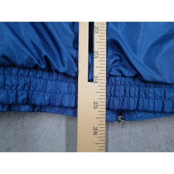 Vintage Umbro Windbreaker Jacket Mens Medium Purple Blue 90s Colorblock Retro - Picture 9 of 12